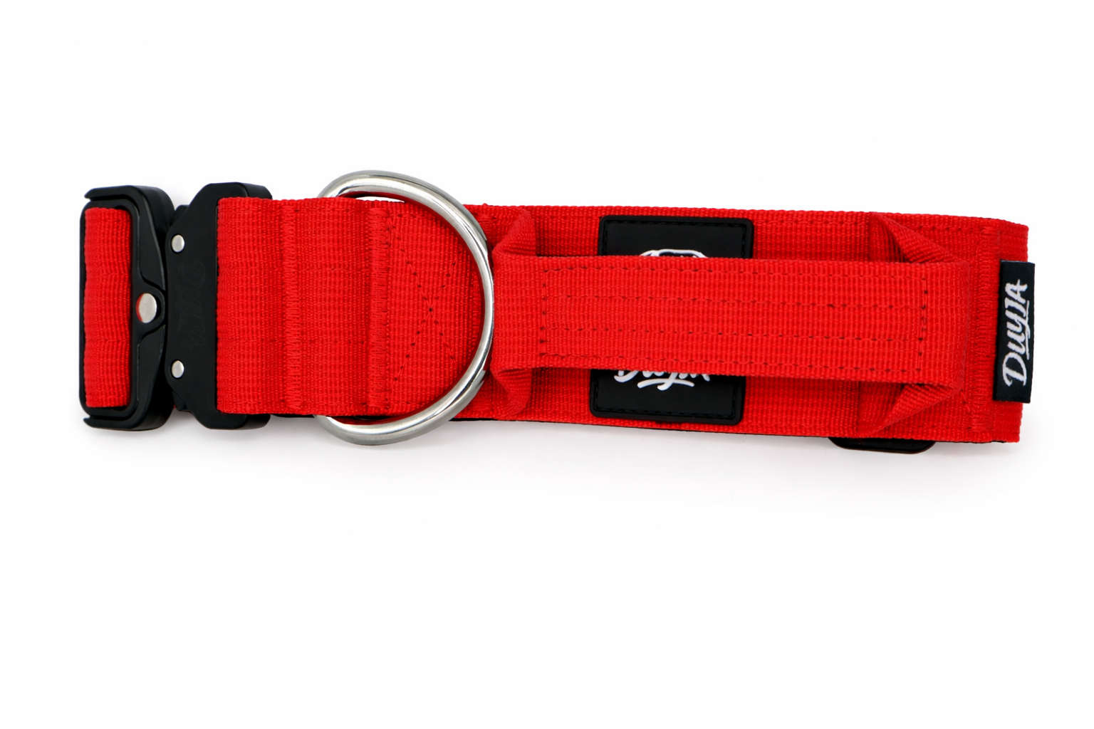 Taktisches Hundehalsband ROT 5cm