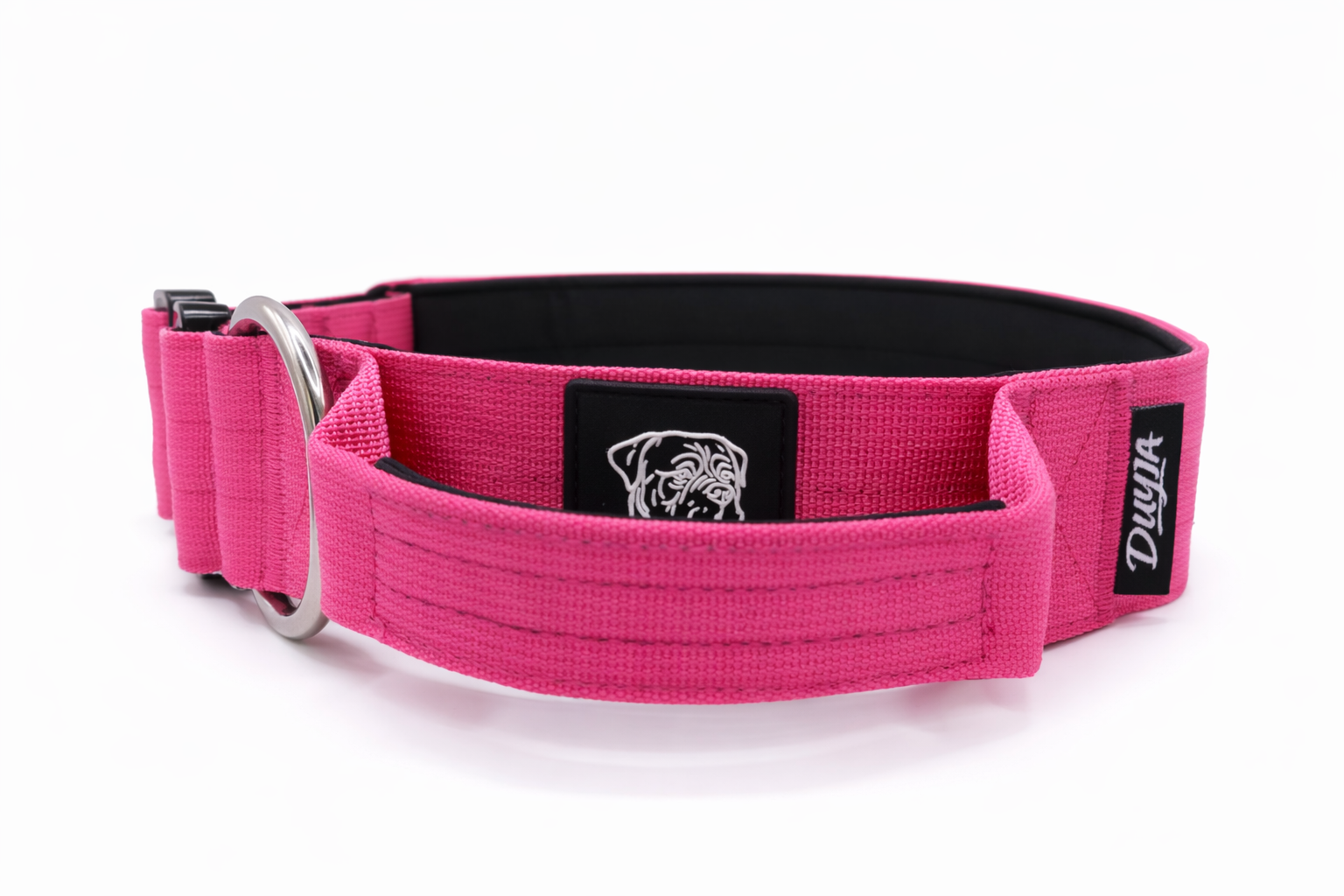 Taktisches Halsband FUCHSIA 5cm