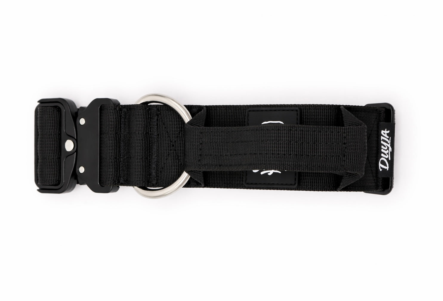 Taktisches Hundehalsband SCHWARZ 5cm